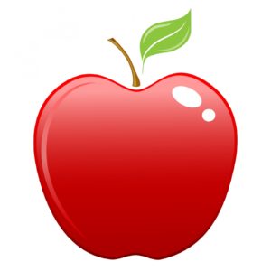 Roter Apfel Grafik